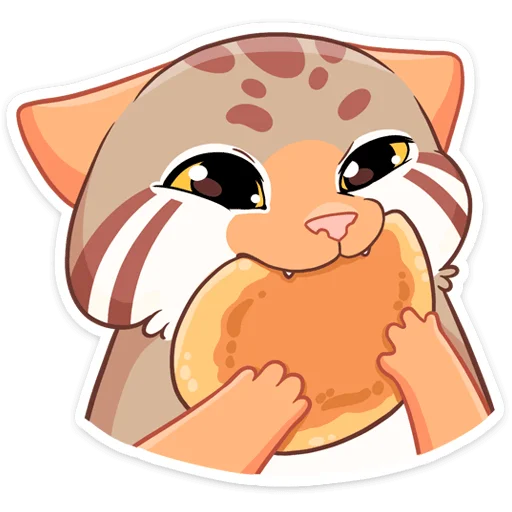 🥞 Стикер «Манул Ур» для Telegram