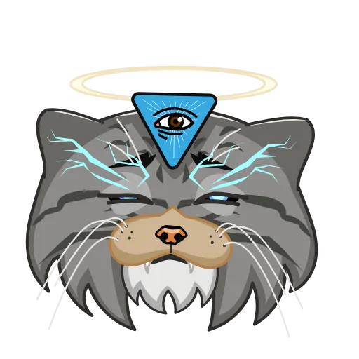 😭 Эмодзи «manulcoin emoji» для Telegram