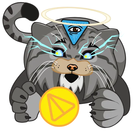 Стикерпак manulcoin stickers для Telegram