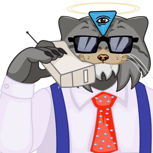 😎 Стикер «manulcoin stickers» для Telegram
