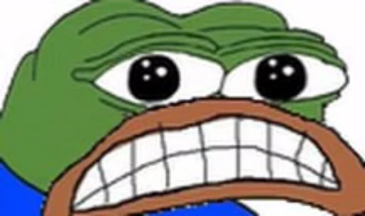☹️ Стикер «Kekwait» для Telegram