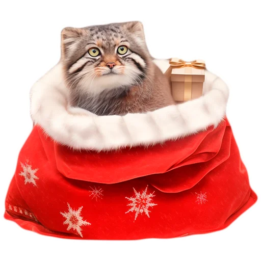 🎁 Стикер «Winter Manul» для Telegram