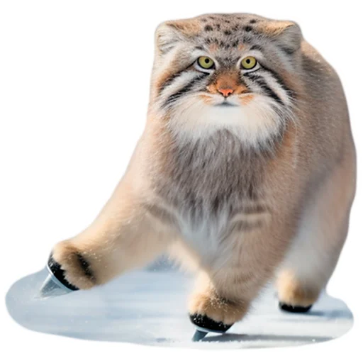 ⛸ Стикер «Winter Manul» для Telegram