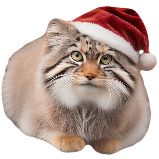 🎅 Стикер «Winter Manul» для Telegram