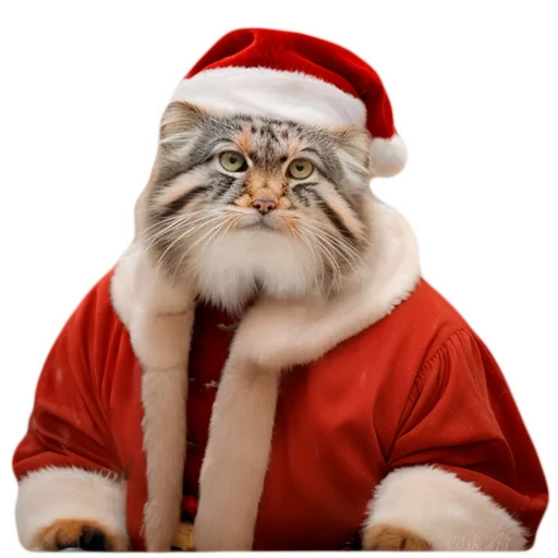 🎅 Стикер «Winter Manul» для Telegram