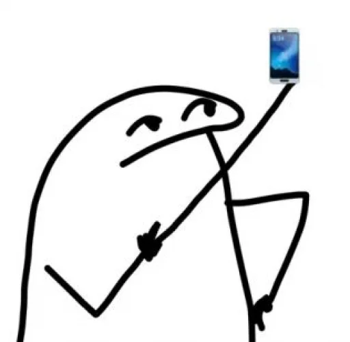 🖕 Стикер «Manusia lidi» для Telegram