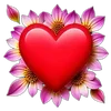 Стикер 16 Many Hearts