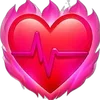 Стикер 44 Many Hearts