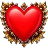 Стикер 60 Many Hearts
