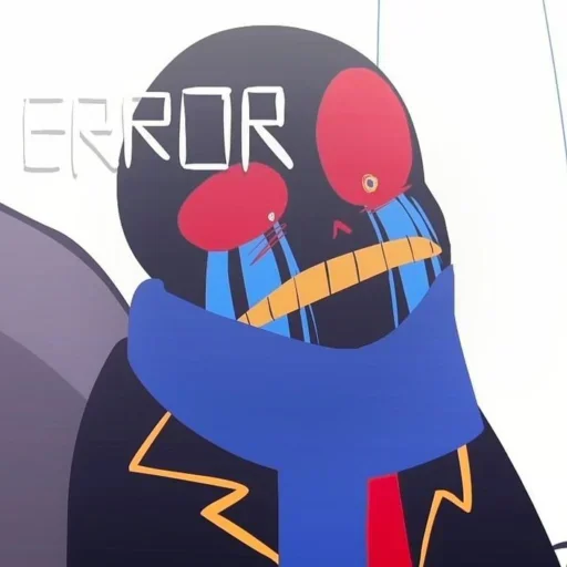 😧 Стикер «Error Sans» для Telegram