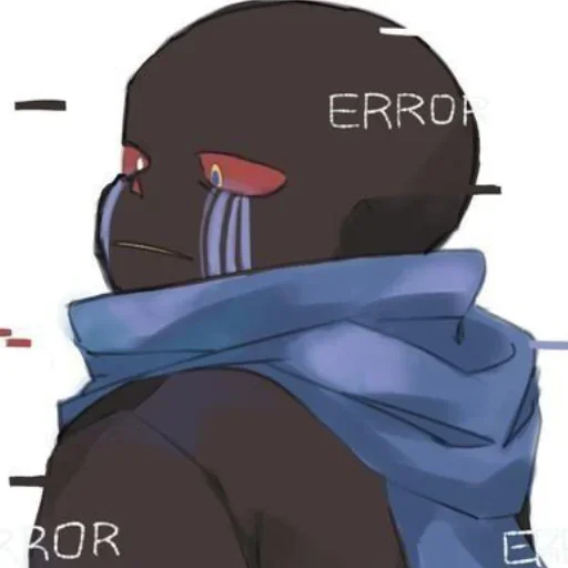 😑 Стикер «Error Sans» для Telegram