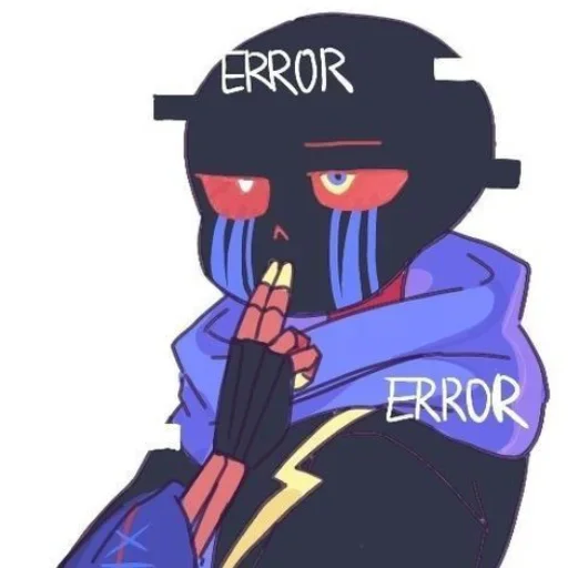 😮‍💨 Стикер «Error Sans» для Telegram