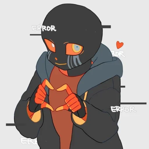 ❤️ Стикер «Error Sans» для Telegram