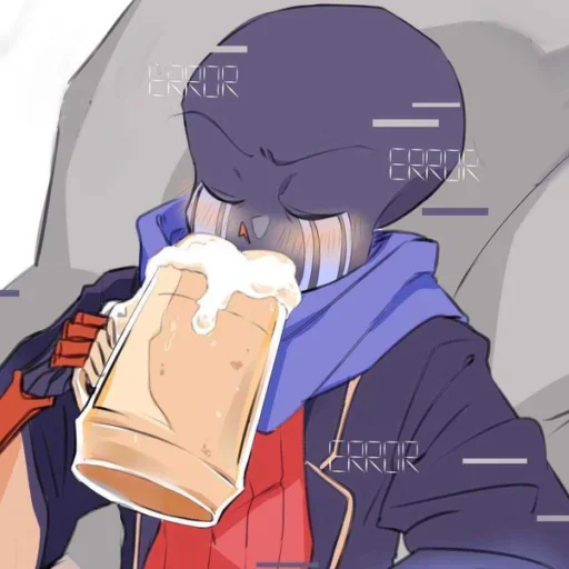🍺 Стикер «Error Sans» для Telegram
