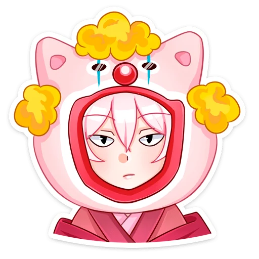🤡 Стикер «Мао» для Telegram