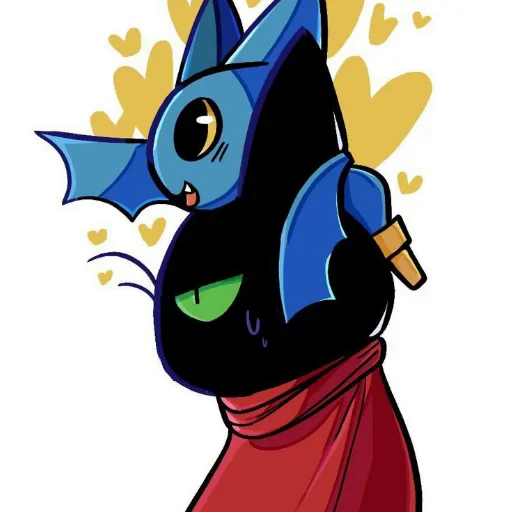❤ Стикер «МАО МАО герои чистого сердца» для Telegram