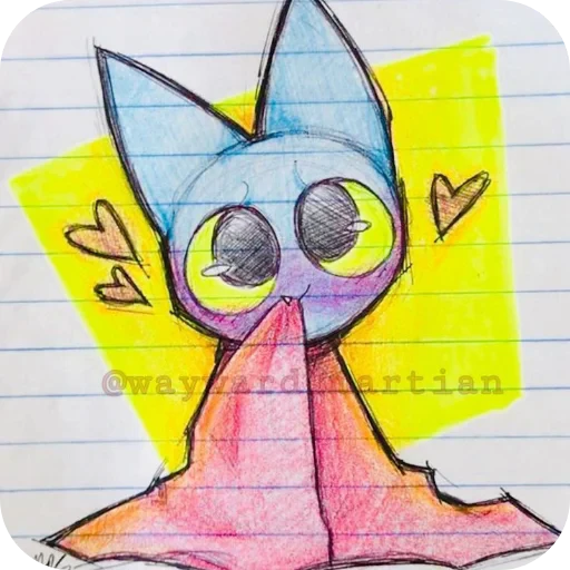 ❤ Стикер «МАО МАО герои чистого сердца» для Telegram