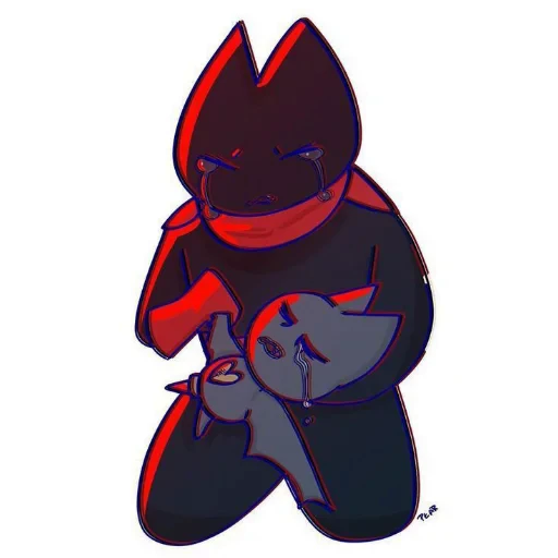 🐱 Стикер «МАО МАО герои чистого сердца» для Telegram