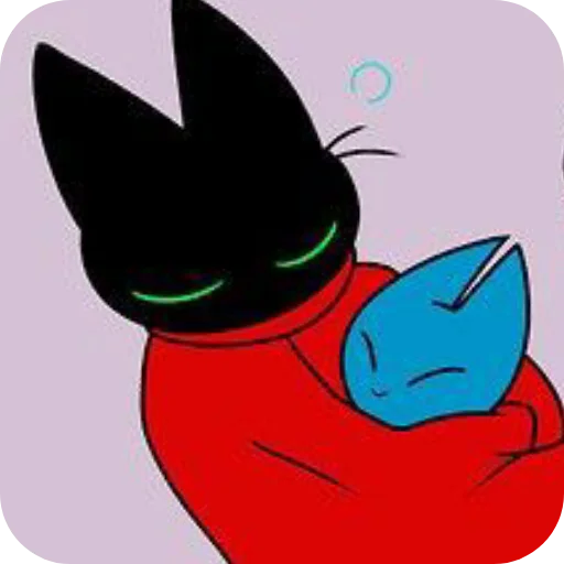 🐱 Стикер «МАО МАО герои чистого сердца» для Telegram