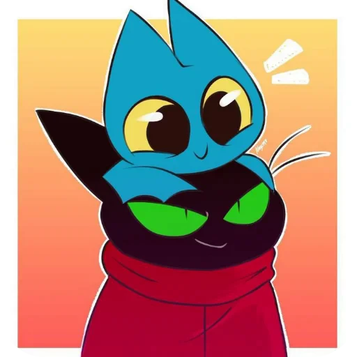🐱 Стикер «МАО МАО герои чистого сердца» для Telegram