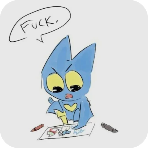 🐱 Стикер «МАО МАО герои чистого сердца» для Telegram