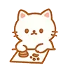 Стикер 36 猫咪