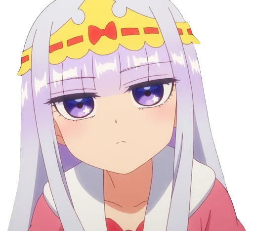 😐 Стикер «Maoujou de Oyasumi» для Telegram