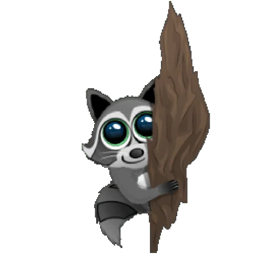👀 Стикер «Mapache» для Telegram