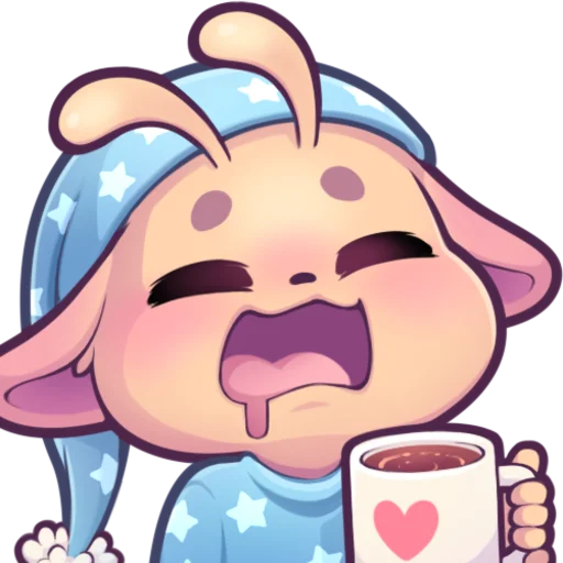 😴 Стикер «AKAKIJ» для Telegram