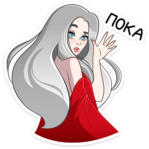 👋 Стикер «Мара Агата» для Telegram