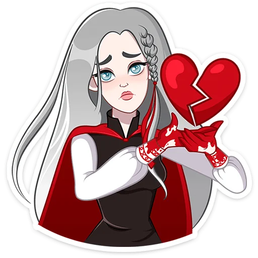 💔 Стикер «Мара Агата» для Telegram