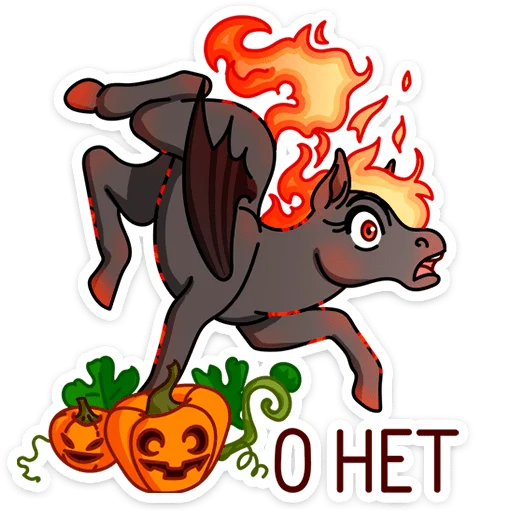 🎃 Стикер «Маралинн» для Telegram