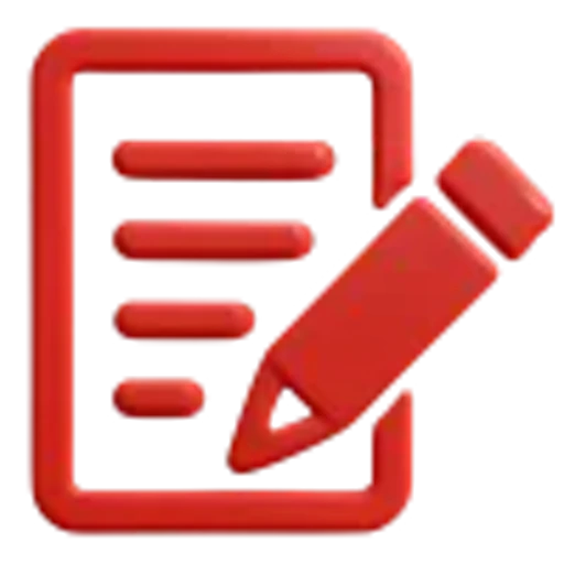 🤩 Эмодзи «Красный шрифт» для Telegram