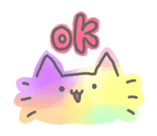 👌 Стикер «Marble Cat Pack» для Telegram
