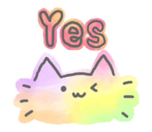 😉 Стикер «Marble Cat Pack» для Telegram