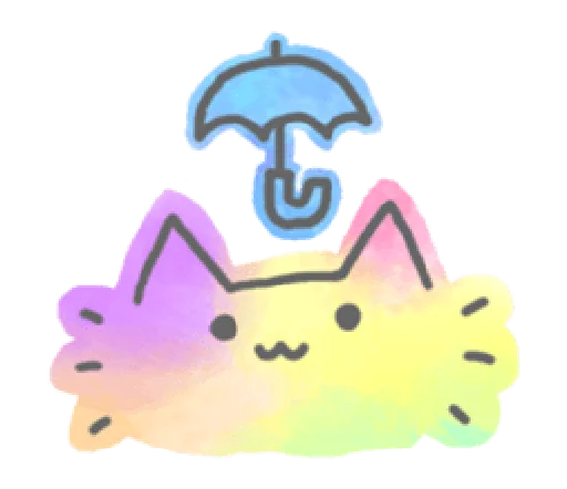 ☔️ Стикер «Marble Cat Pack» для Telegram