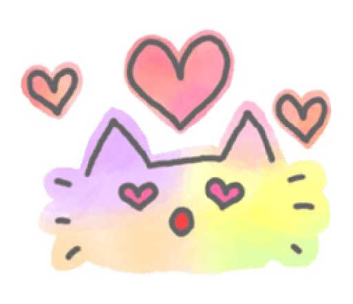 😍 Стикер «Marble Cat Pack» для Telegram
