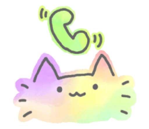 ☎️ Стикер «Marble Cat Pack» для Telegram