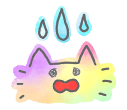😓 Стикер «Marble Cat Pack» для Telegram