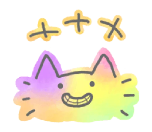 😬 Стикер «Marble Cat Pack» для Telegram
