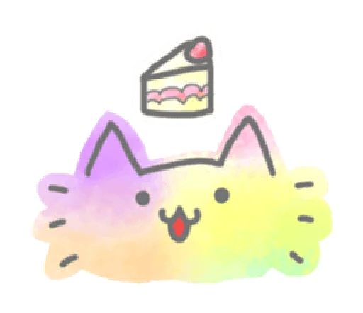 🍰 Стикер «Marble Cat Pack» для Telegram
