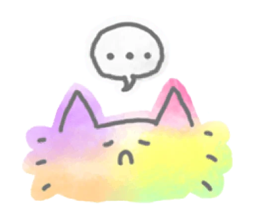 😑 Стикер «Marble Cat Pack» для Telegram