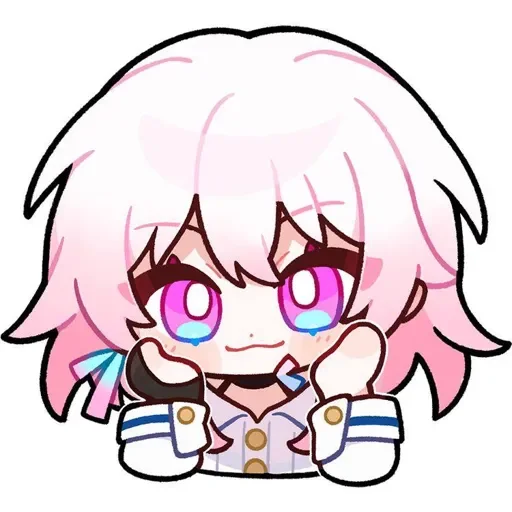 😊 Стикер «March 7th - Honkai Star Rail» для Telegram