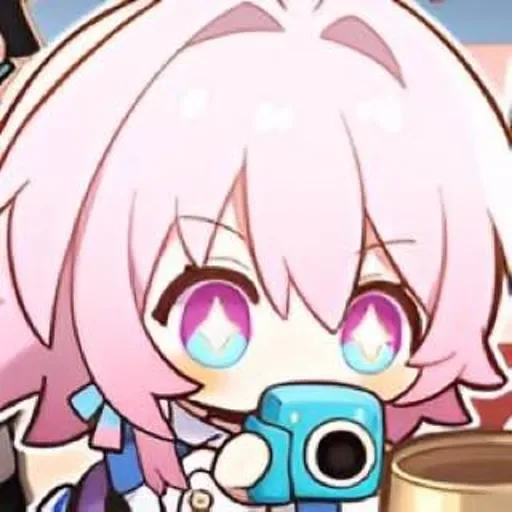🫣 Стикер «March 7th - Honkai Star Rail» для Telegram