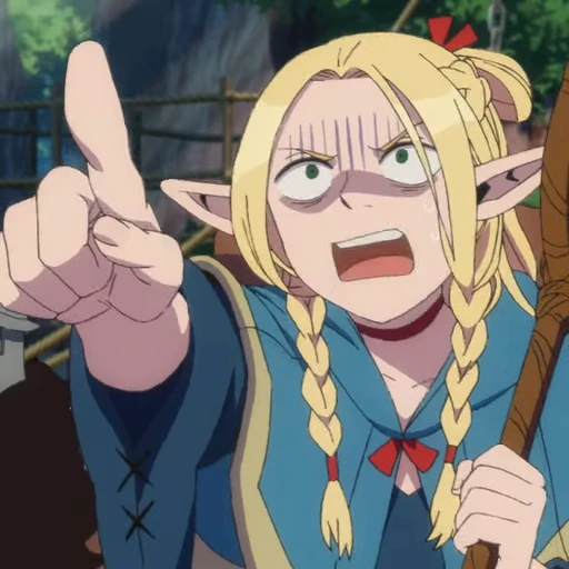 🫵 Стикер «Марсиль Marcille» для Telegram