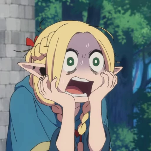 🙀 Стикер «Марсиль Marcille» для Telegram