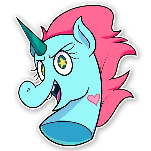 🦄 Стикер «Star vs Las Fuerzas del mal» для Telegram