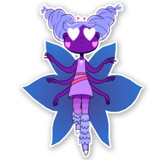🦋 Стикер «Star vs Las Fuerzas del mal» для Telegram