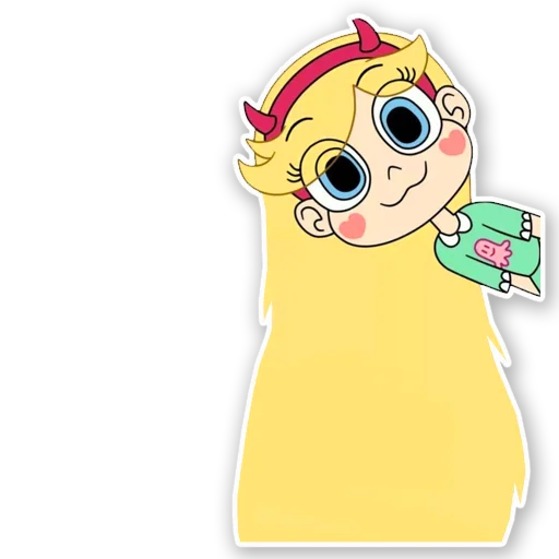 🙂 Стикер «Star vs Las Fuerzas del mal» для Telegram