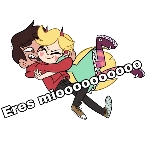 🥰 Стикер «Star vs Las Fuerzas del mal» для Telegram